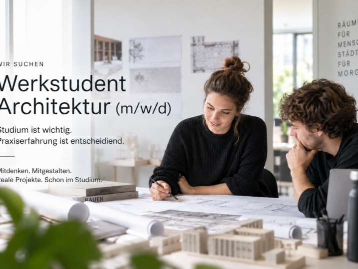 Stellenanzeige von Nattler Architekten für einen Werkstudenten Architektur (m/w/d)