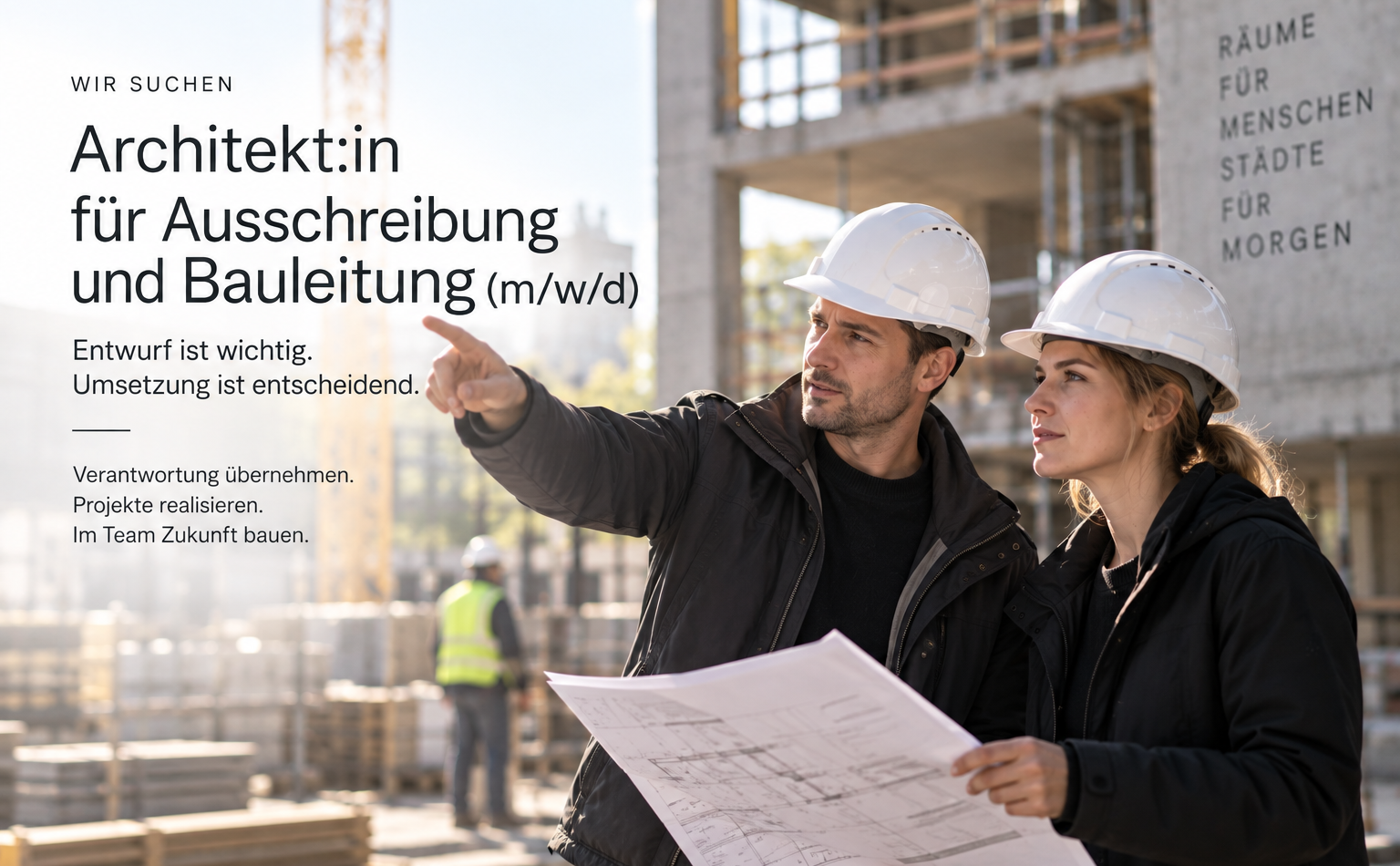 Stellenanzeige von Nattler Architekten für Architektinnen und Architekten im Bereich Ausschreibung und Bauleitung (m/w/d)